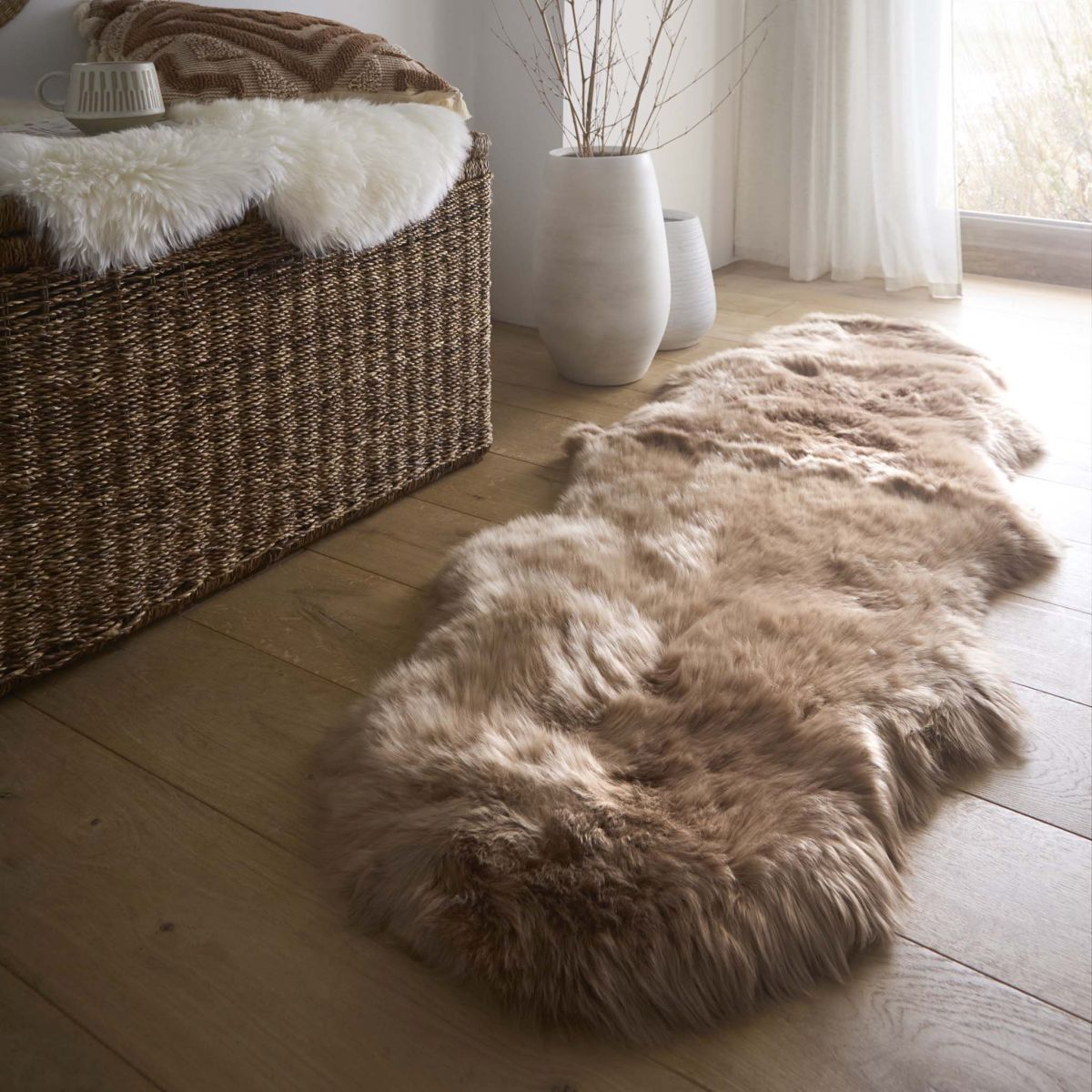 Origins Genuine Sheepskin Mink Double