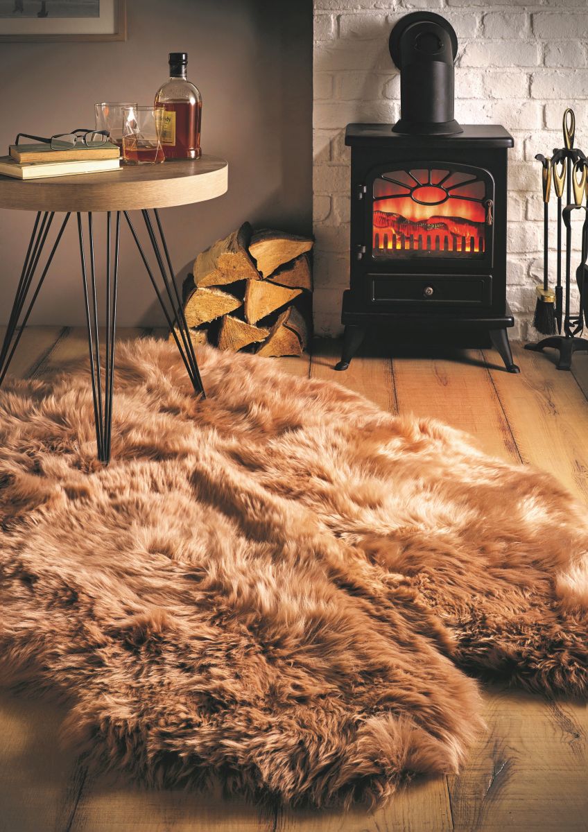 Origins Genuine Sheepskin Berry Quad