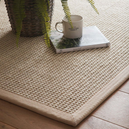 Origins Sisal Boucle with Beige Border