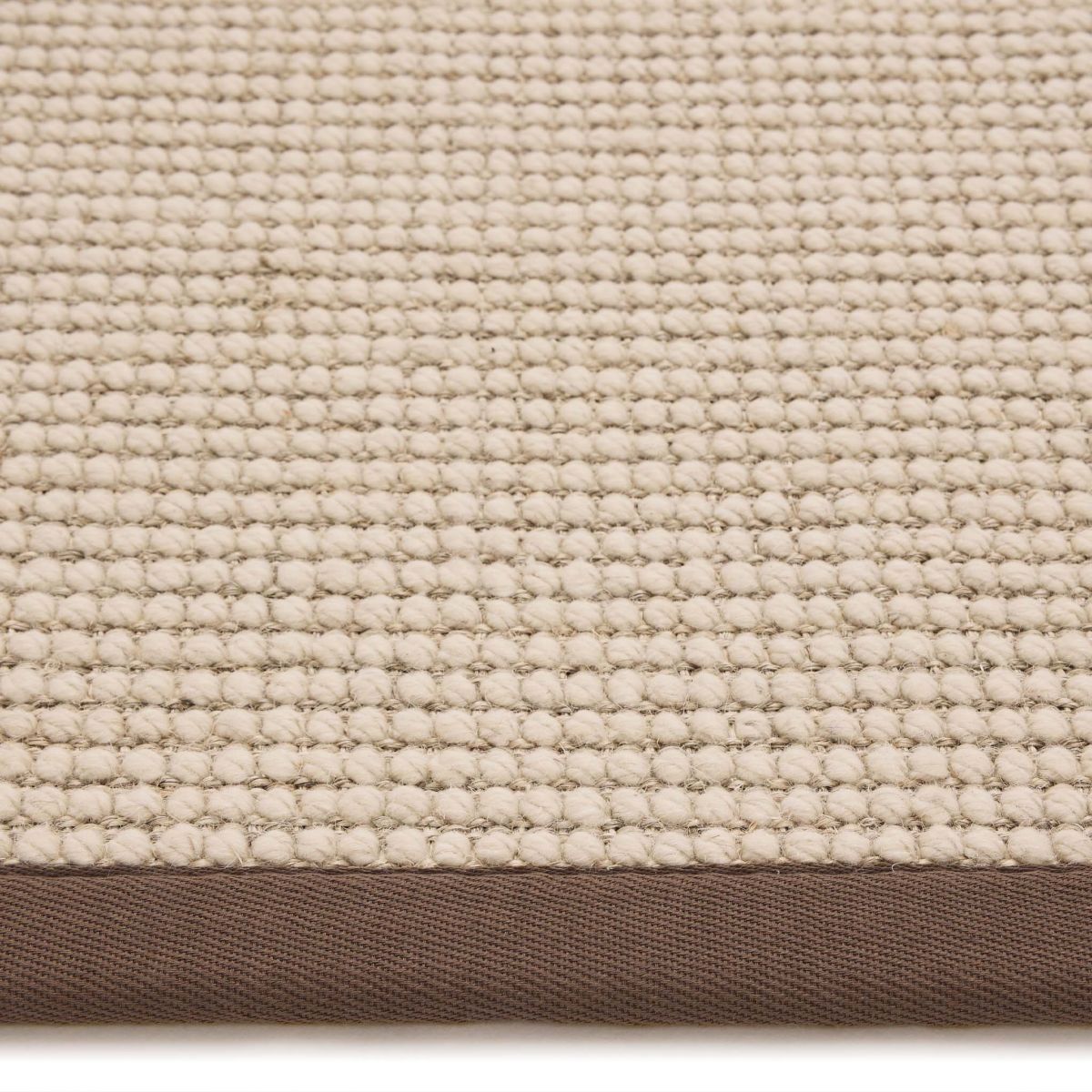 Origins Sisal Boucle with Mocha Border