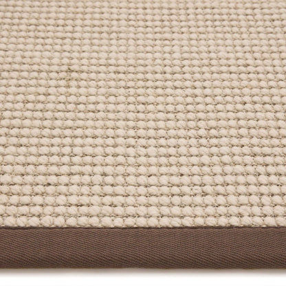 Origins Sisal Boucle with Mocha Border