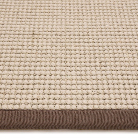 Origins Sisal Boucle with Mocha Border