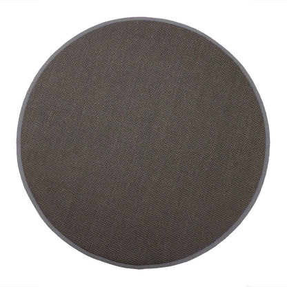 Origins Sisal Rug Dark Grey with Grey Border