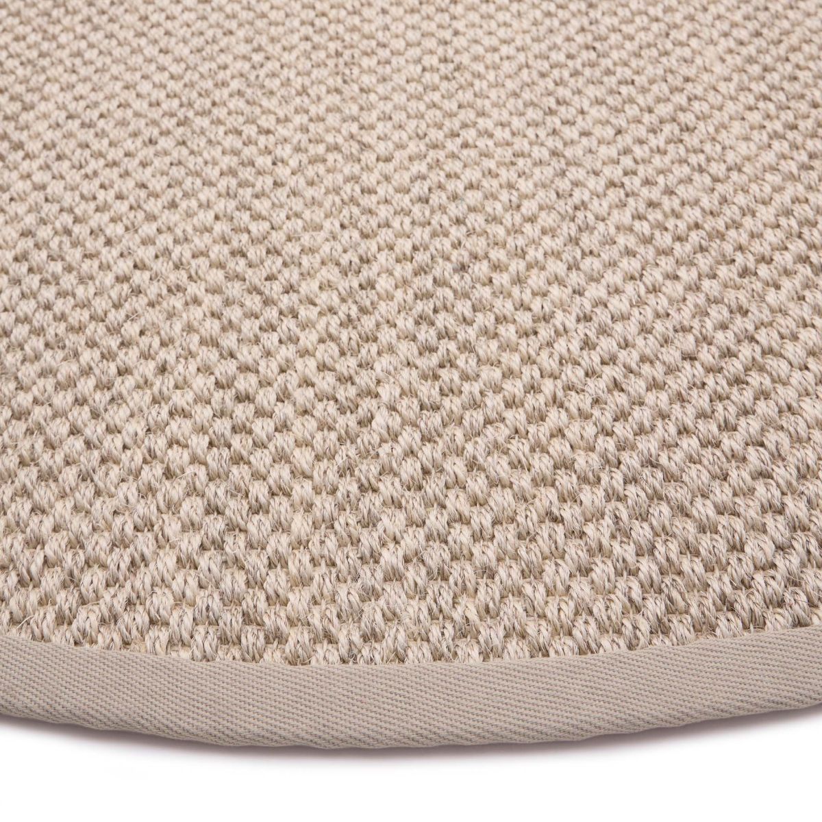 Origins Sisal Rug Light Beige with Sand Border