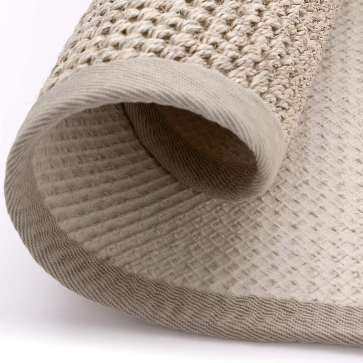 Origins Sisal Rug Light Beige with Sand Border