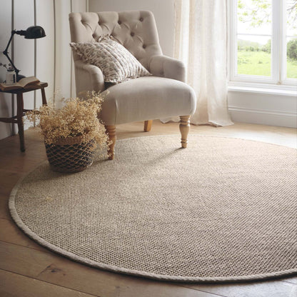Origins Sisal Rug Light Beige with Sand Border