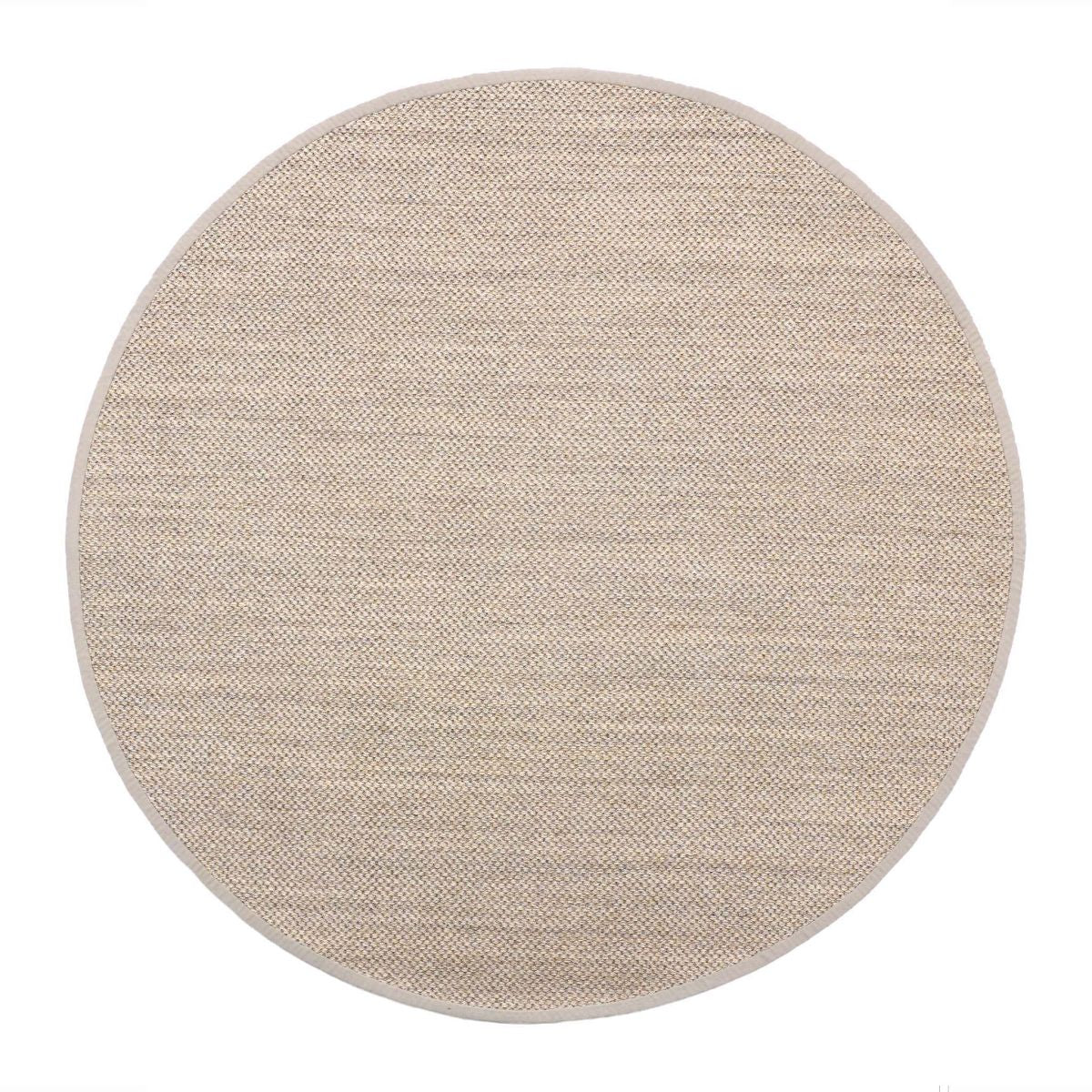 Origins Sisal Rug Light Beige with Sand Border