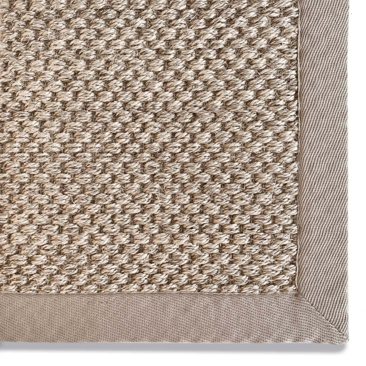 Origins Sisal Rug Light Beige with Sand Border