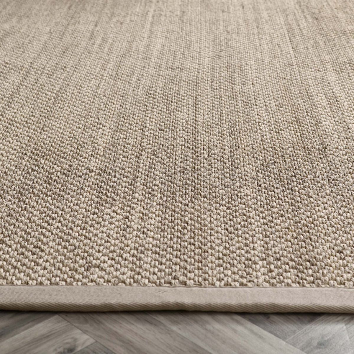 Origins Sisal Rug Light Beige with Sand Border