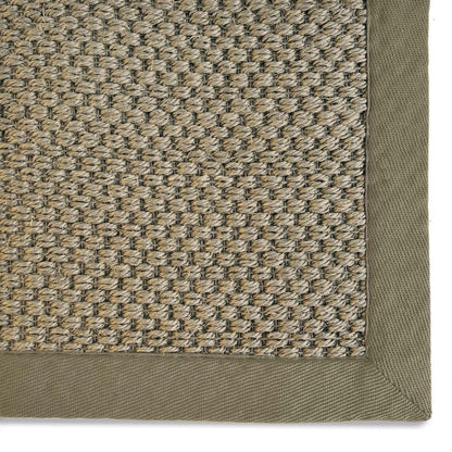 Origins Sisal Rug Sage Green with Sage Green Border