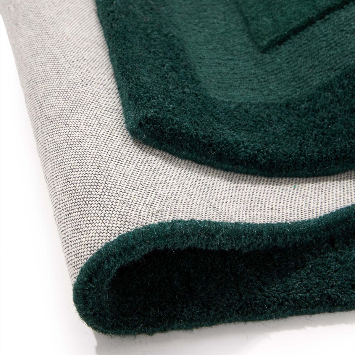 Origins Stacked Border Dark Green
