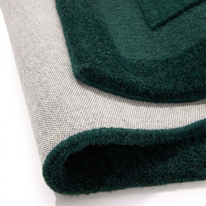 Origins Stacked Border Dark Green