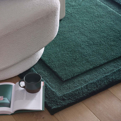 Origins Stacked Border Dark Green