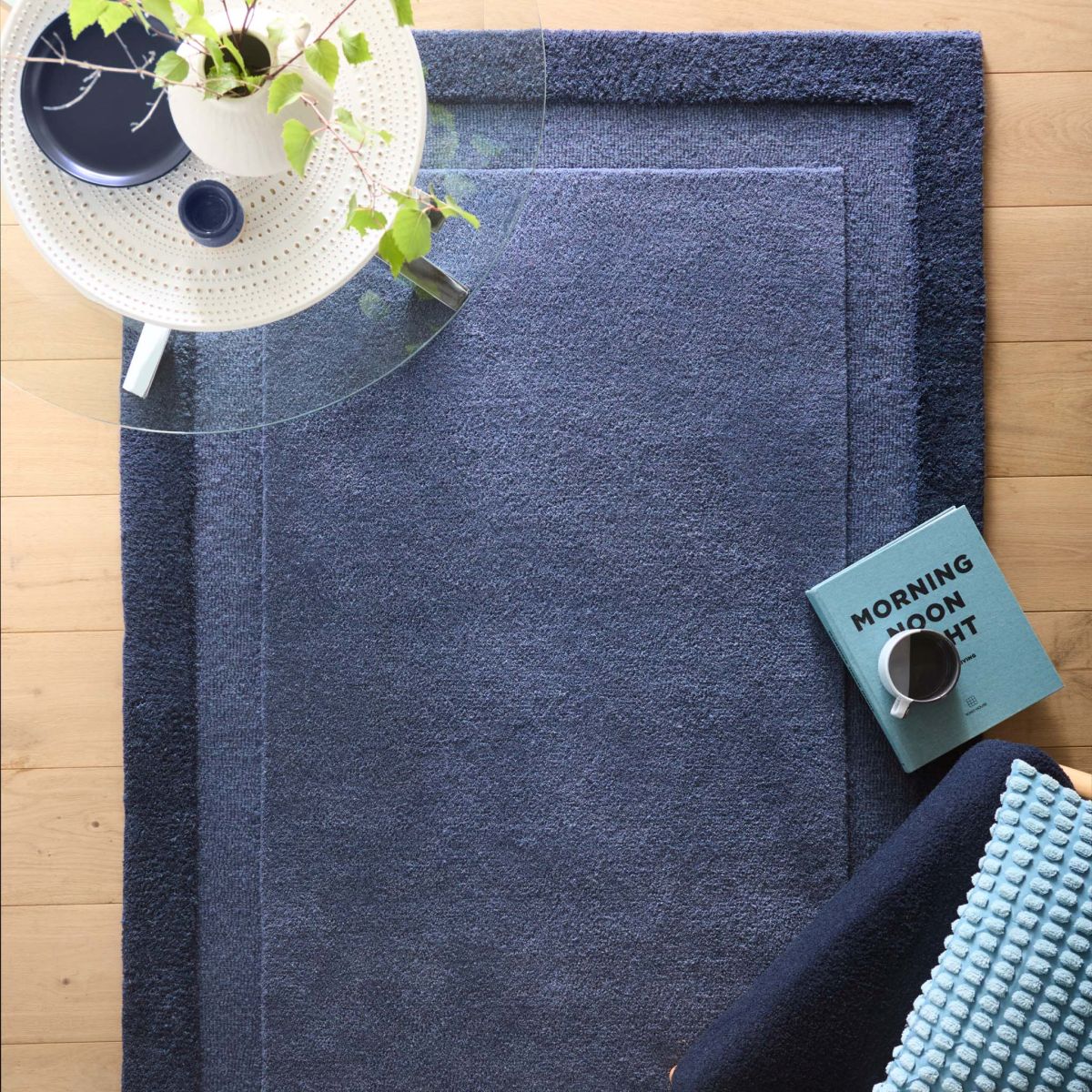 Origins Stacked Border Evening Blue
