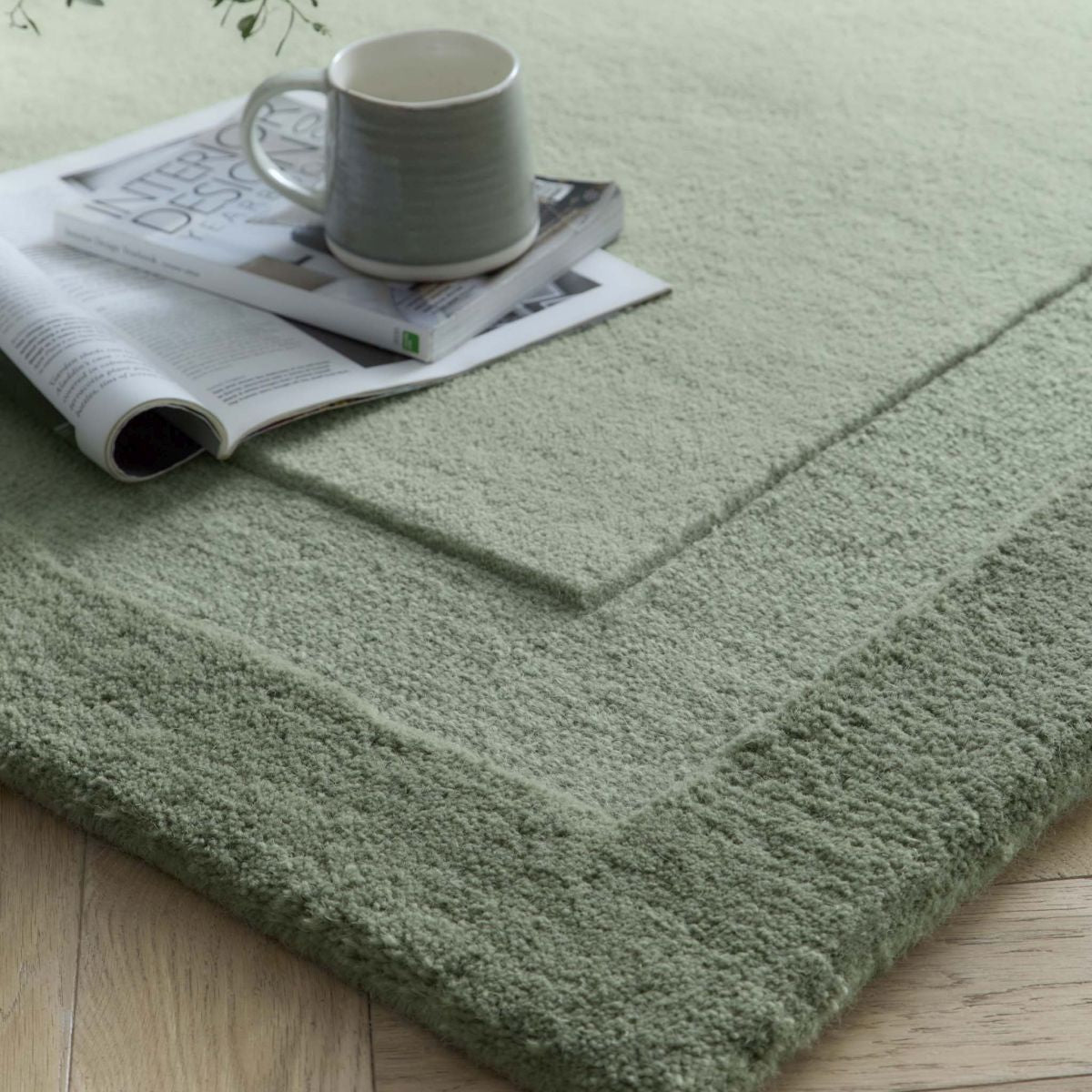 Origin Stacked Border Soft Green