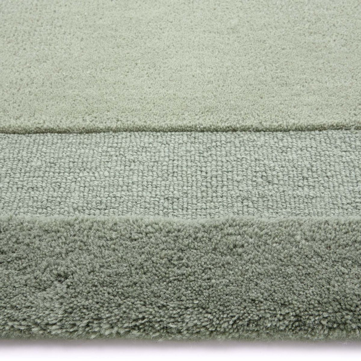 Origin Stacked Border Soft Green