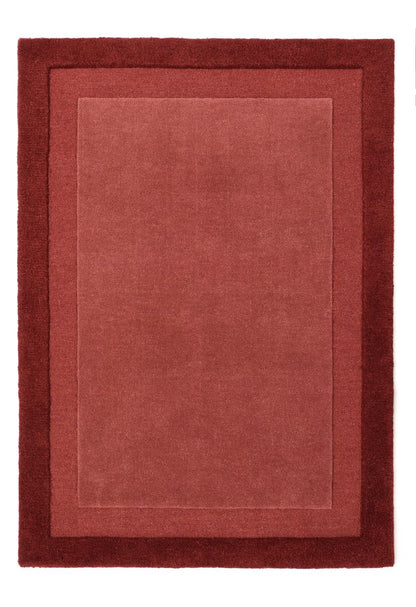 Origins Stacked Border Wine Red