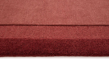 Origins Stacked Border Wine Red