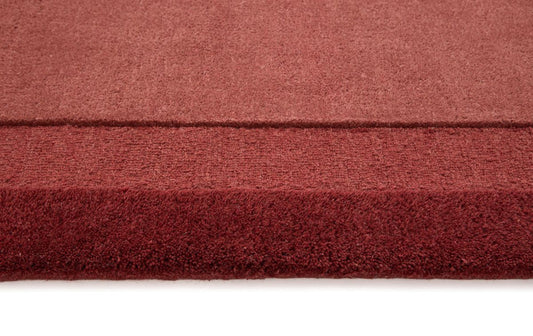 Origins Stacked Border Wine Red