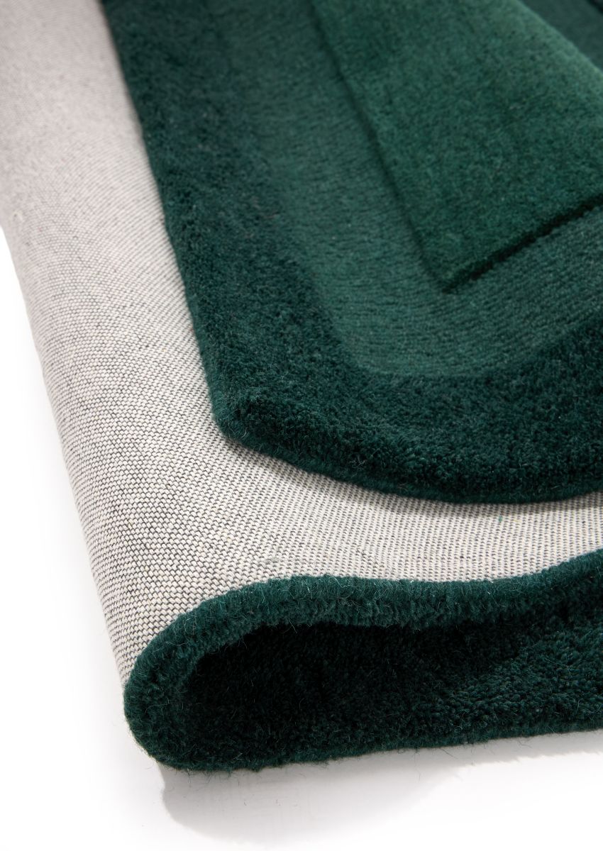 Origins Stacked Border Dark Green