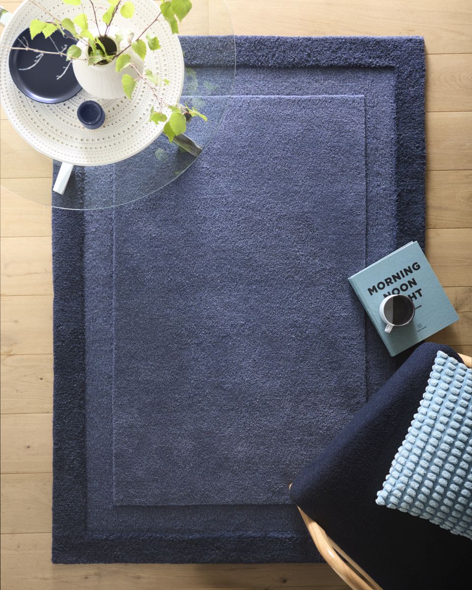 Origins Stacked Border Evening Blue