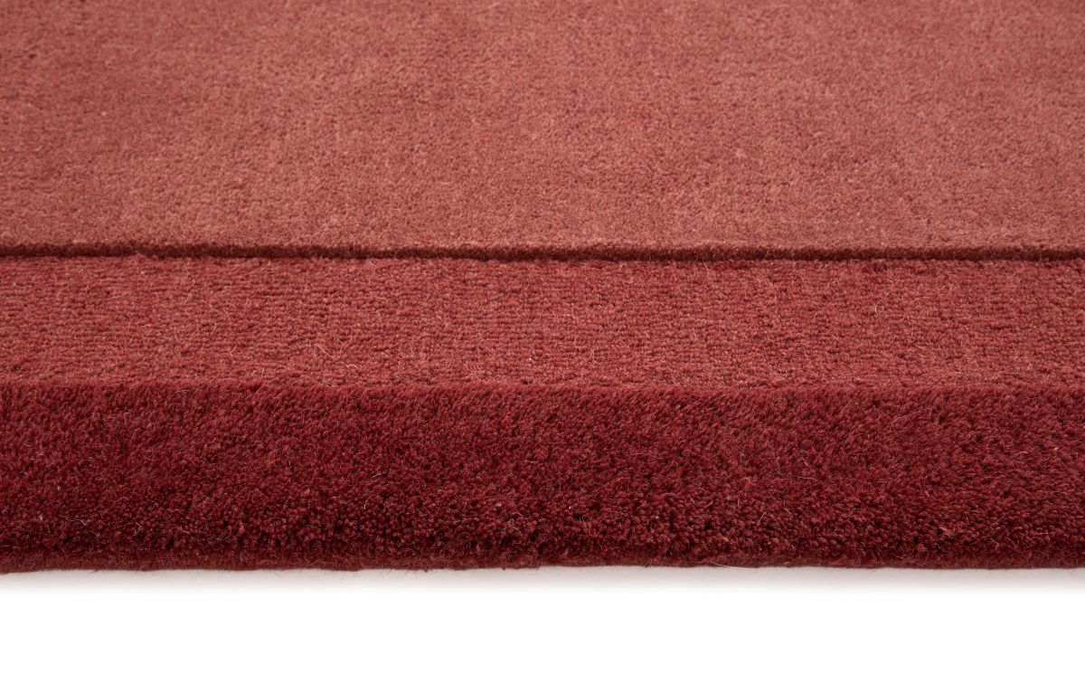 Origins Stacked Border Wine Red