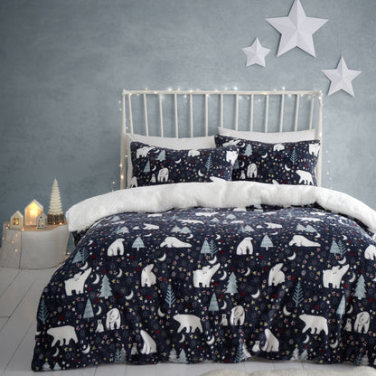 Starry Night Duvet Cover Set in Blue