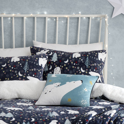 Starry Night Duvet Cover Set in Blue