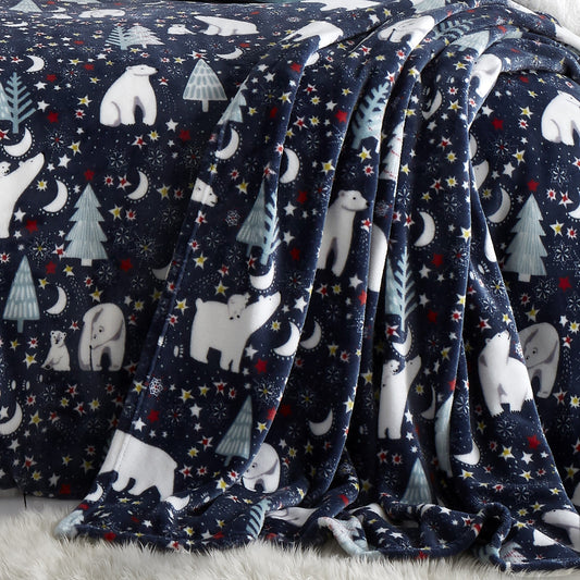 Starry Night Throw in Blue