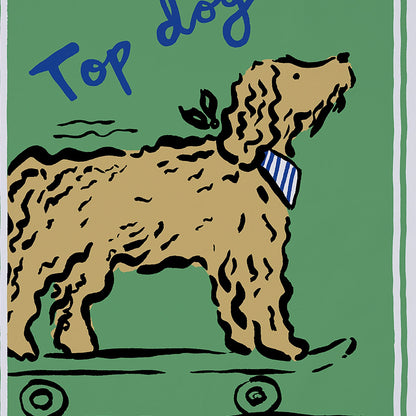 Top Dog Cotton Tea Towel