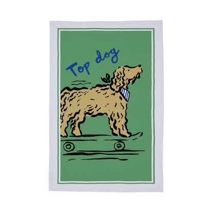 Top Dog Cotton Tea Towel