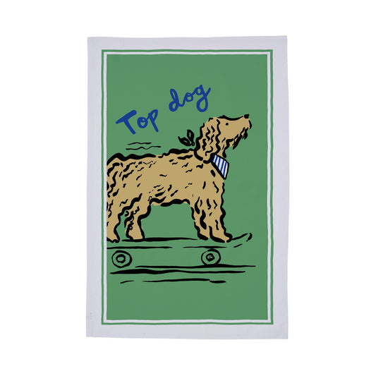 Top Dog Cotton Tea Towel