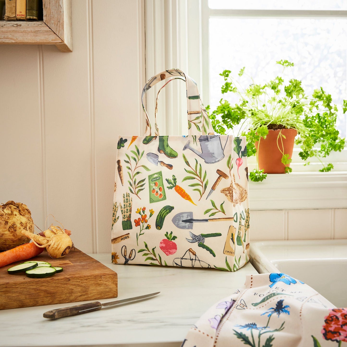 Time to Grow Canvas Shoulder Bag