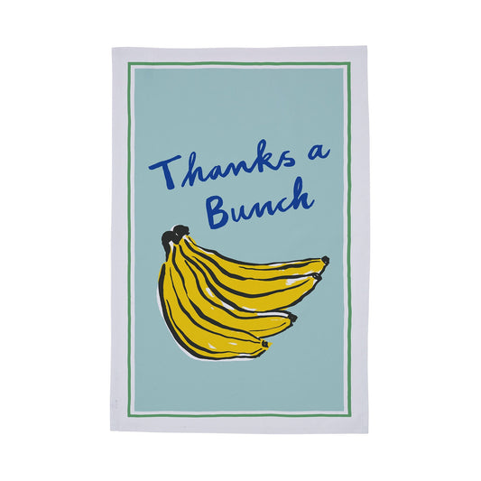 Thanks a Bunch Cotton Tea Towel