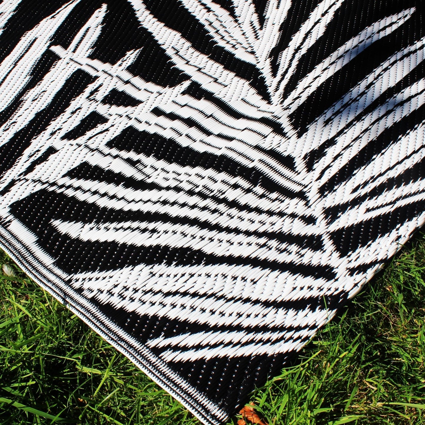Tahiti Outdoor Rug in Black