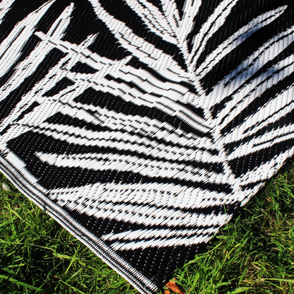 Tahiti Outdoor Rug in Black