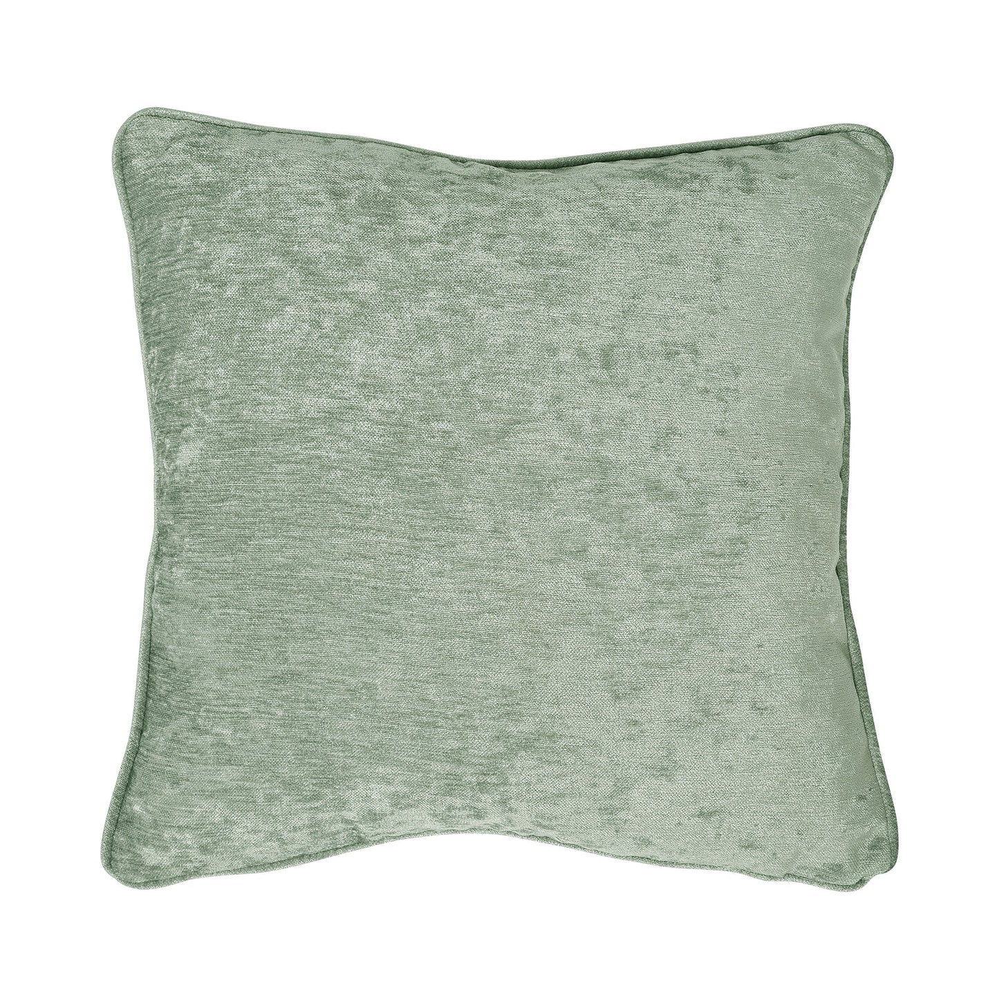 Textured Chenille Cushion in Green