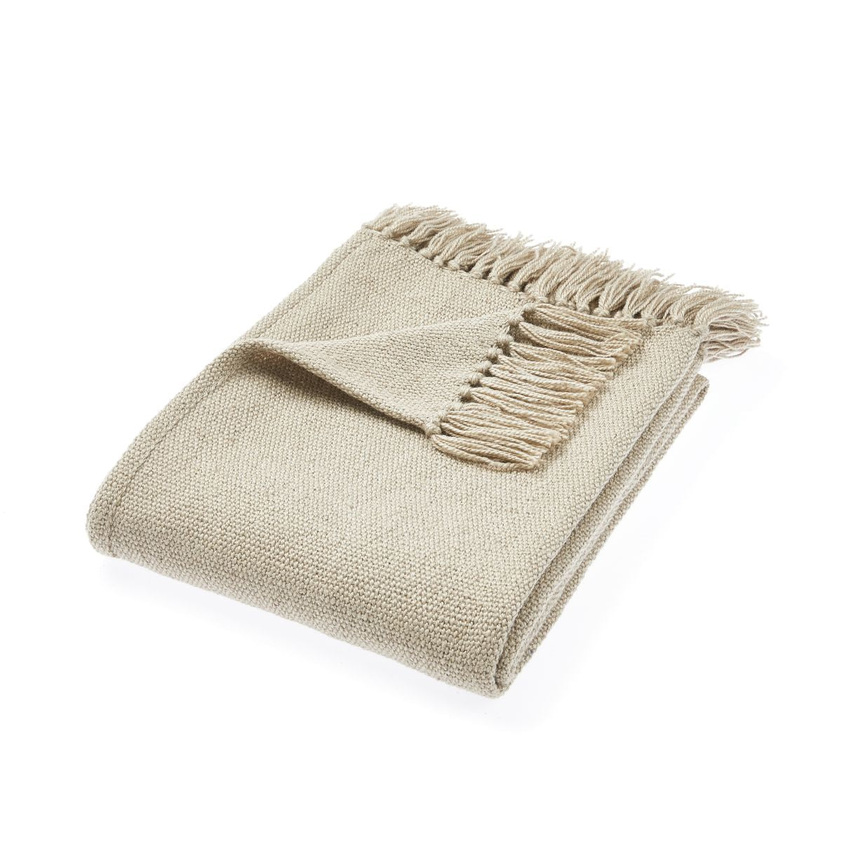 Hug Rug Woven Diamond Throw Natural