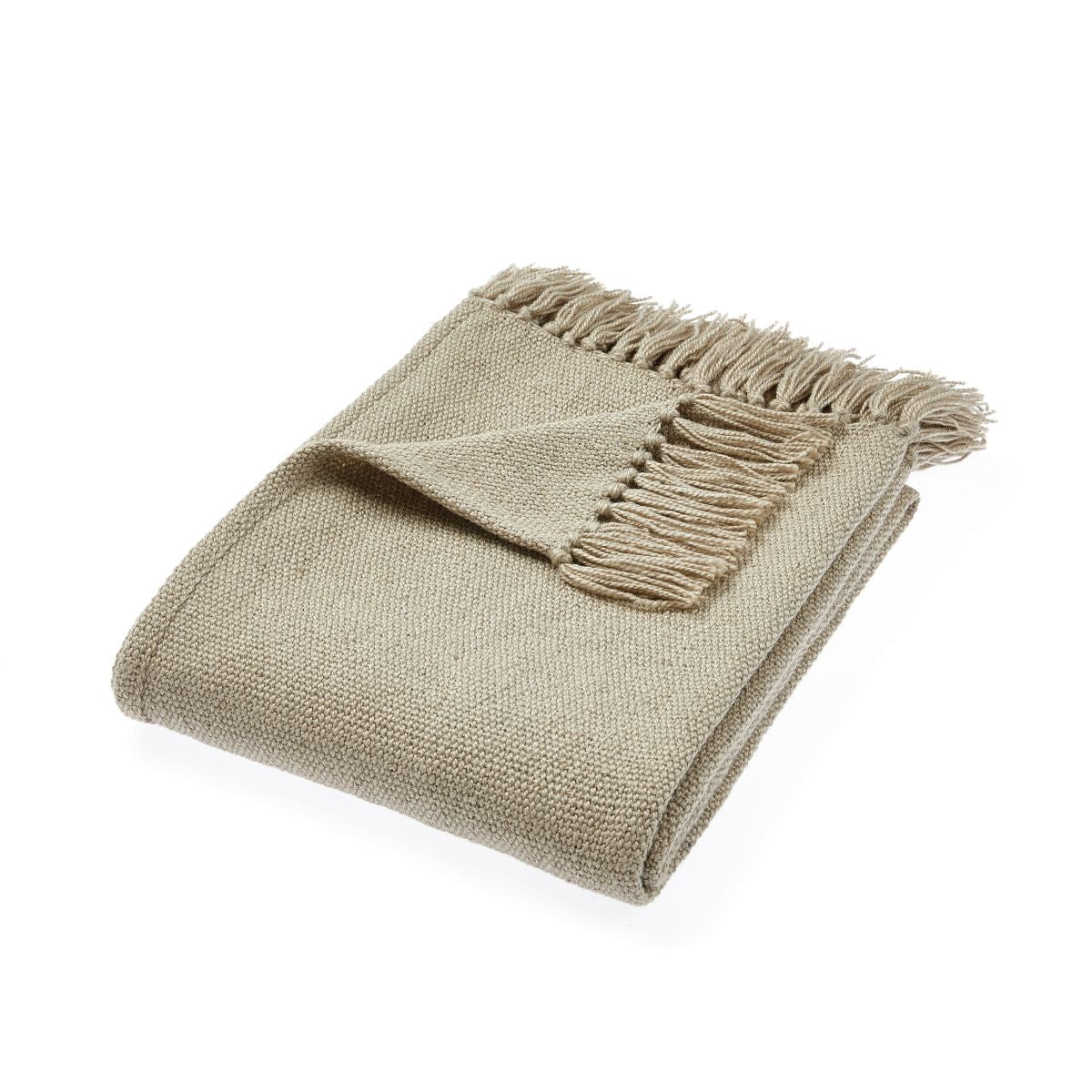 Hug Rug Woven Diamond Throw Natural