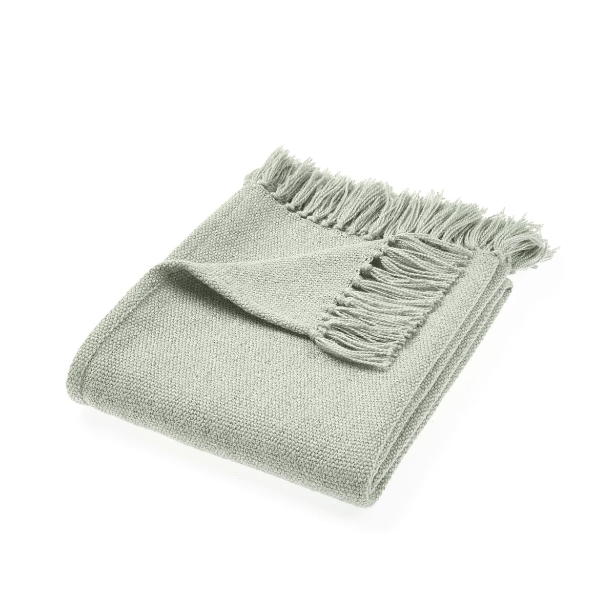 Hug Rug Woven Diamond Throw Sky Grey