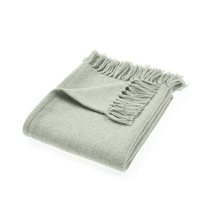 Hug Rug Woven Diamond Throw Sky Grey