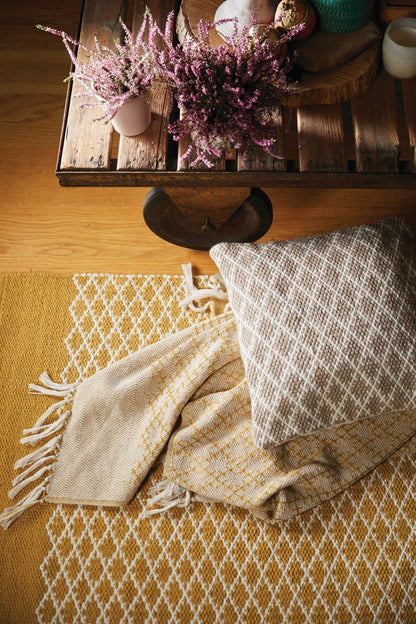 Hug Rug Woven Trellis Rug Green