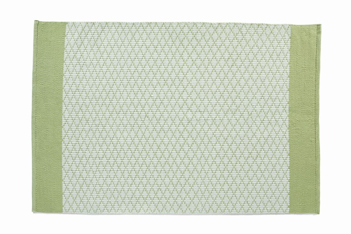 Hug Rug Woven Trellis Rug Green