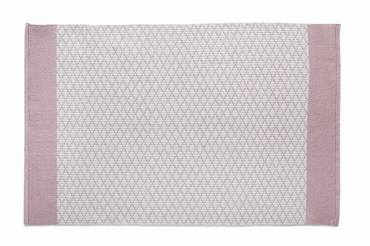 Hug Rug Woven Trellis Rug Rose