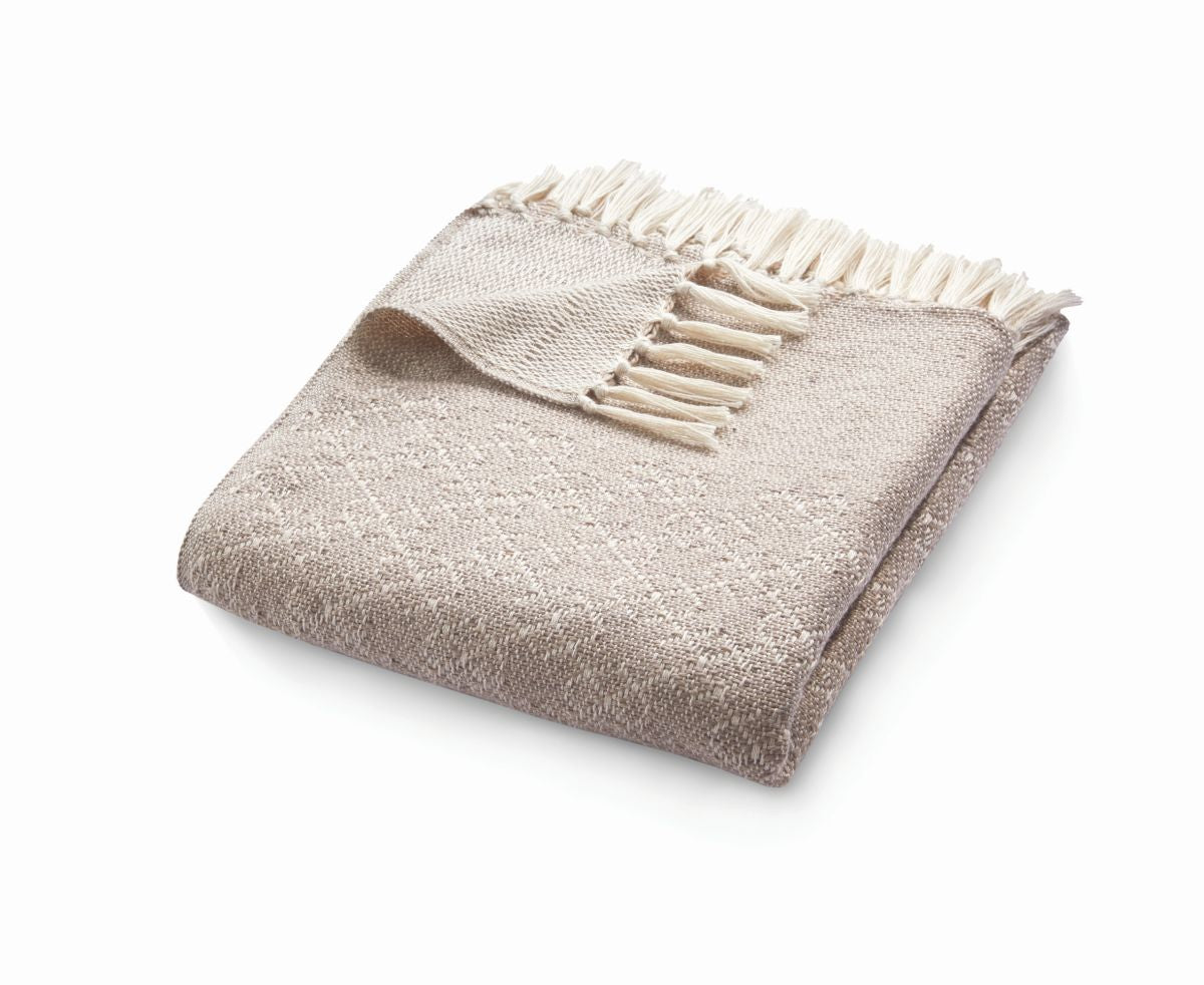 Hug Rug Woven Diamond Throw Natural
