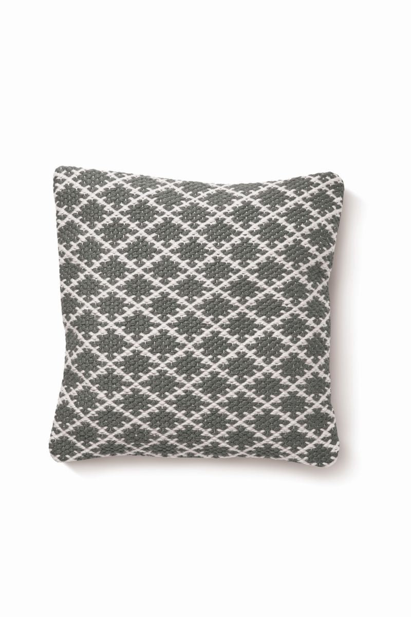 Hug Rug Woven Trellis Rug Warm Grey