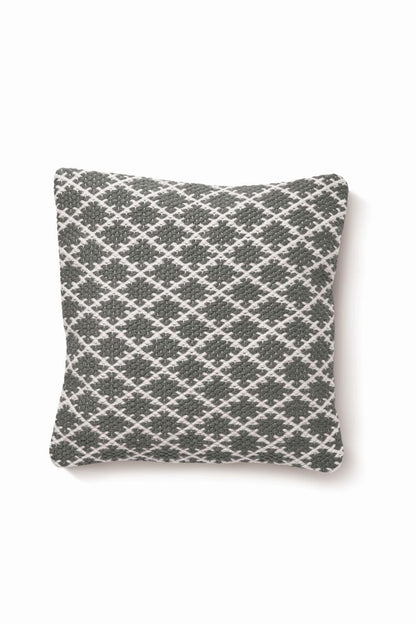 Hug Rug Woven Trellis Rug Warm Grey