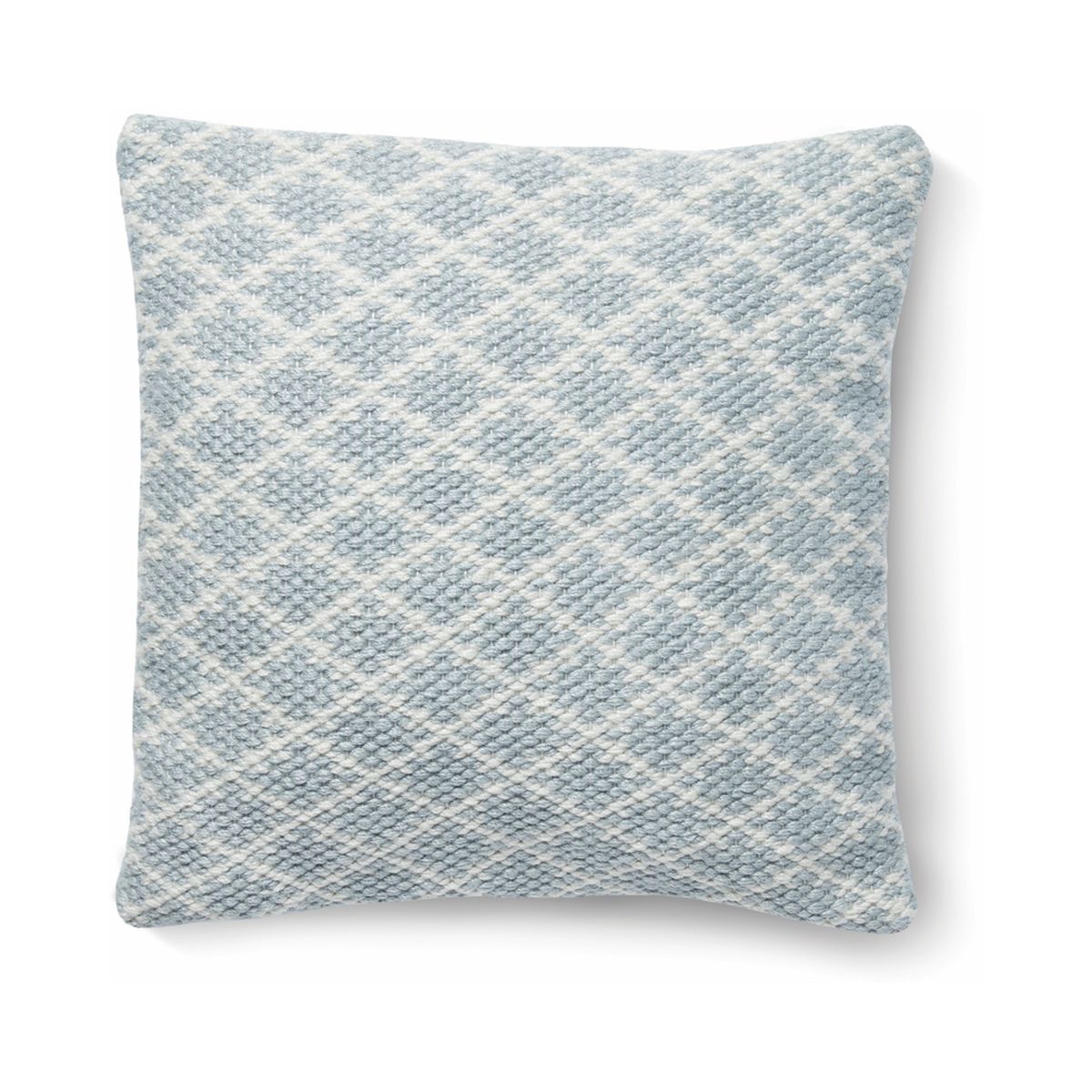 Hug Rug Woven Diamond Rug Sky Grey