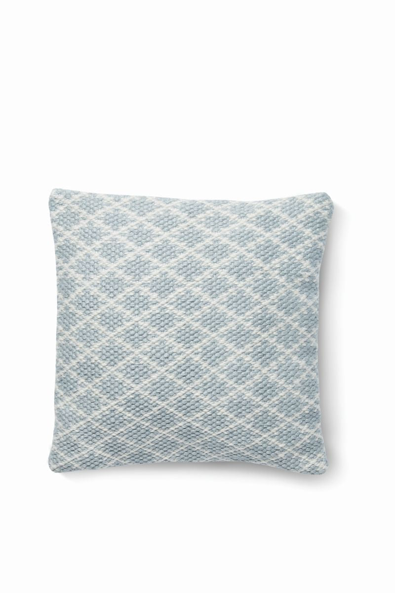 Hug Rug Woven Diamond Rug Sky Grey