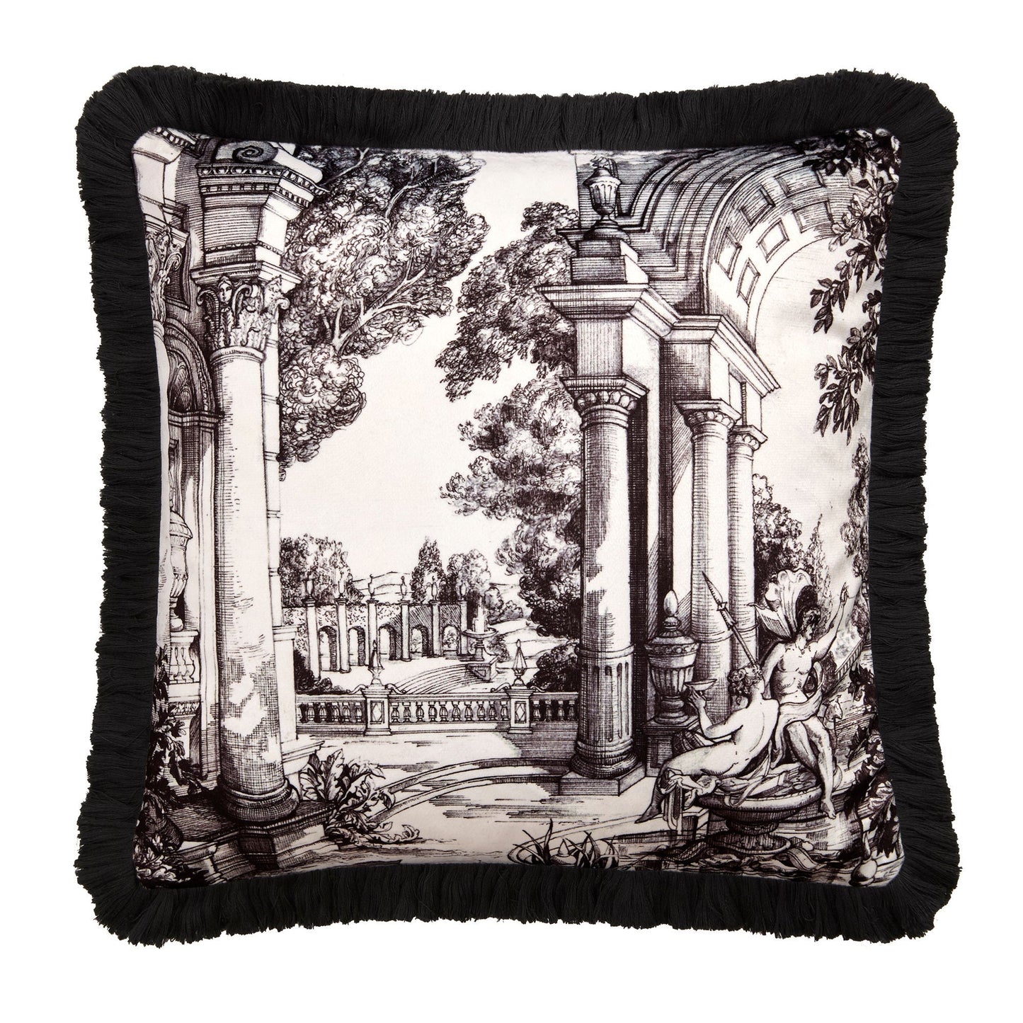 Vista Cushion in Monochrome